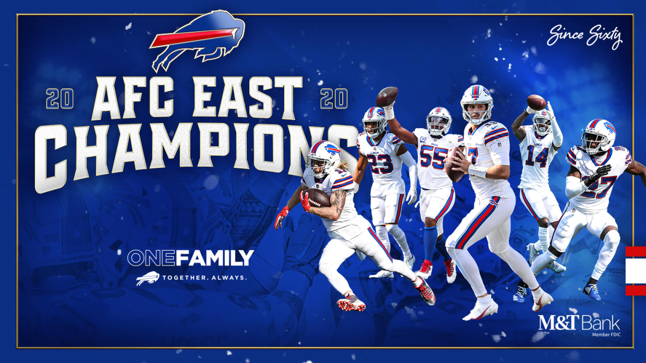 Bills clinch their first AFC East title since 1995