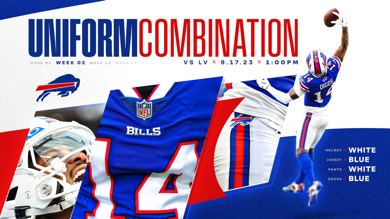 Jersey Reveal, Bills vs. Raiders