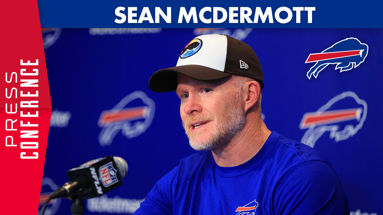 Bills' Coach McDermott holds press conference