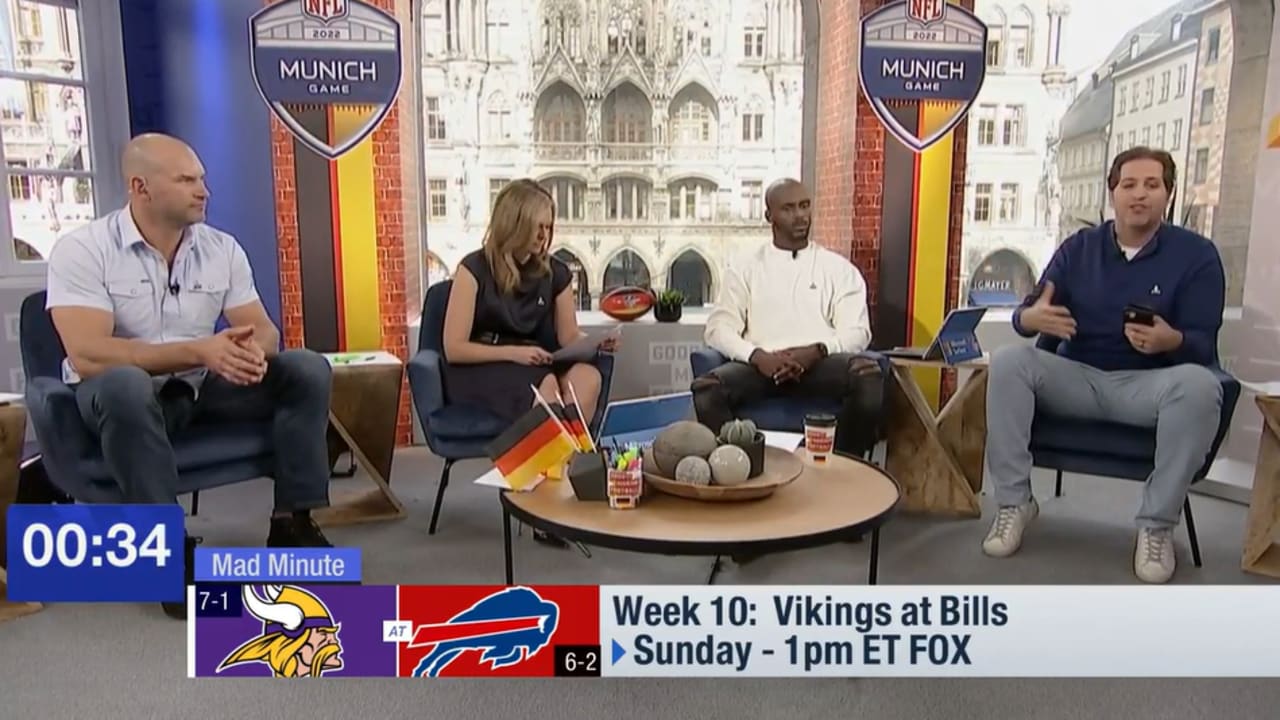 GMFB' breaks down Bills vs. Vikings + the other best Week 10 matchups