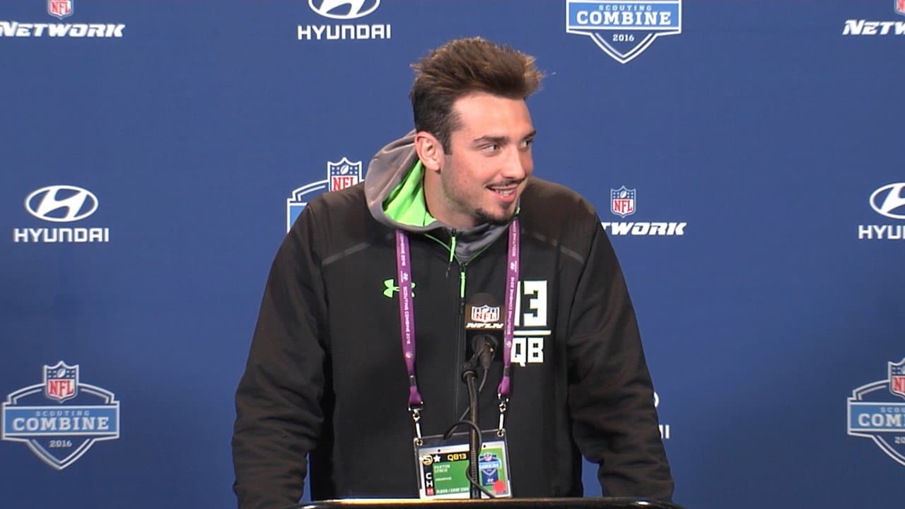 Paxton Lynch (Memphis, QB)  2016 NFL Combine Highlights 