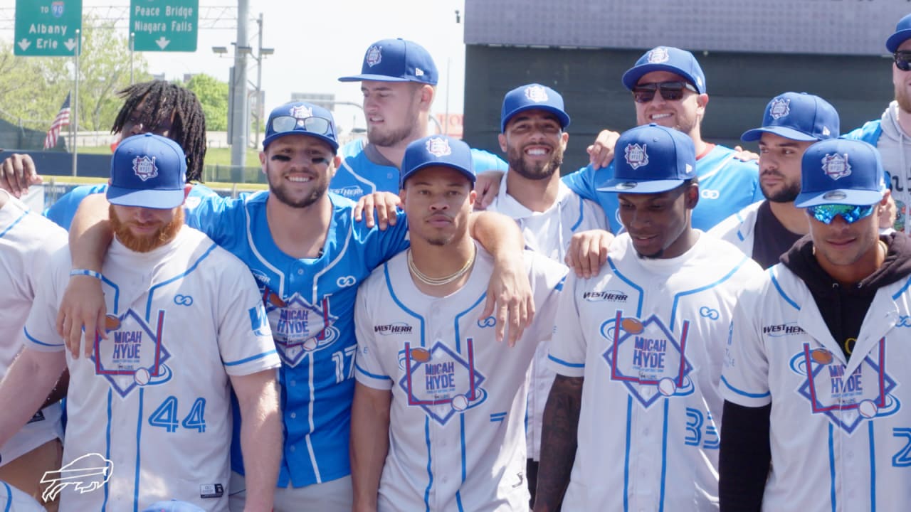 Fireworks at third annual Micah Hyde Charity Softball Game