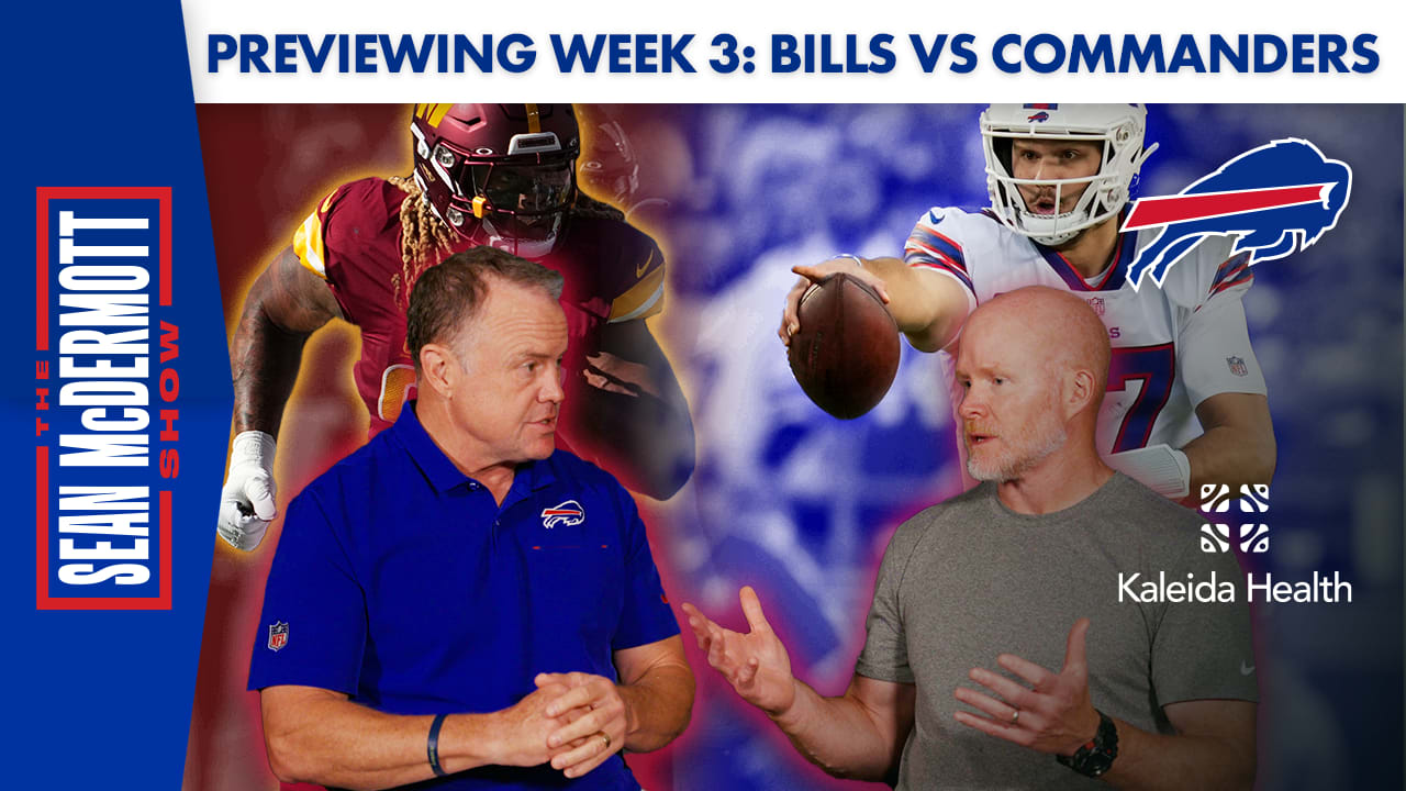 Coach Previews Week 3 At The Commanders!, Buffalo Bills