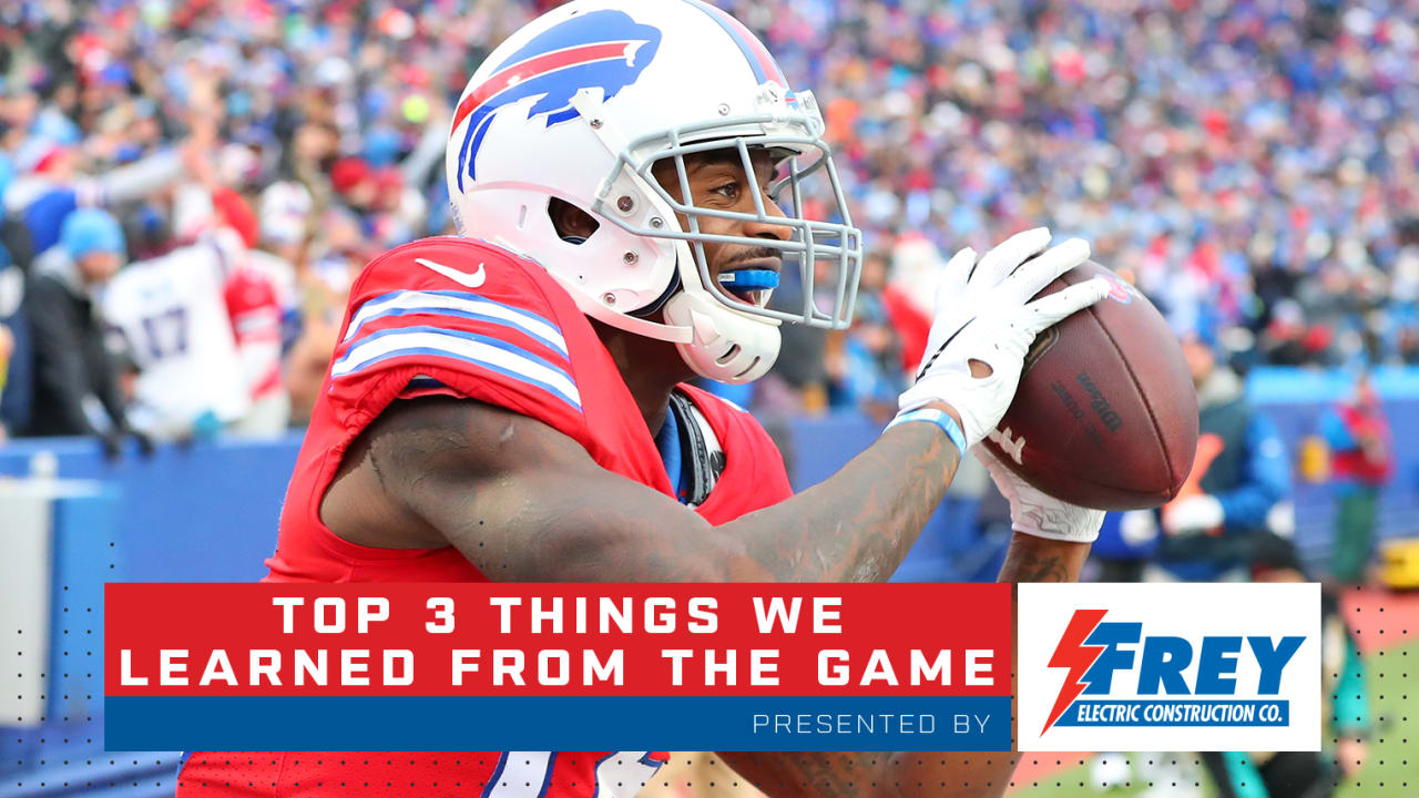 WR Robert Foster helps Bills edge out Lions at home