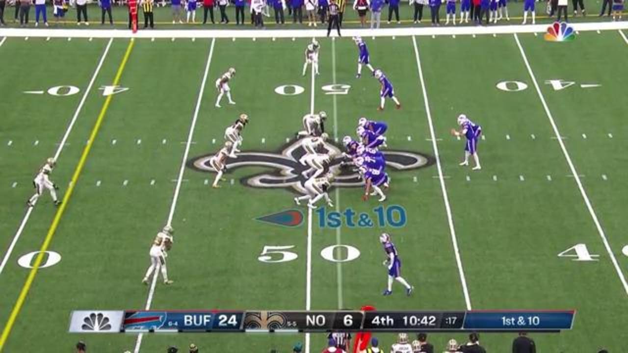 Buffalo Bills wide receiver Stefon Diggs' crisp route-running results in 19-yard  reception