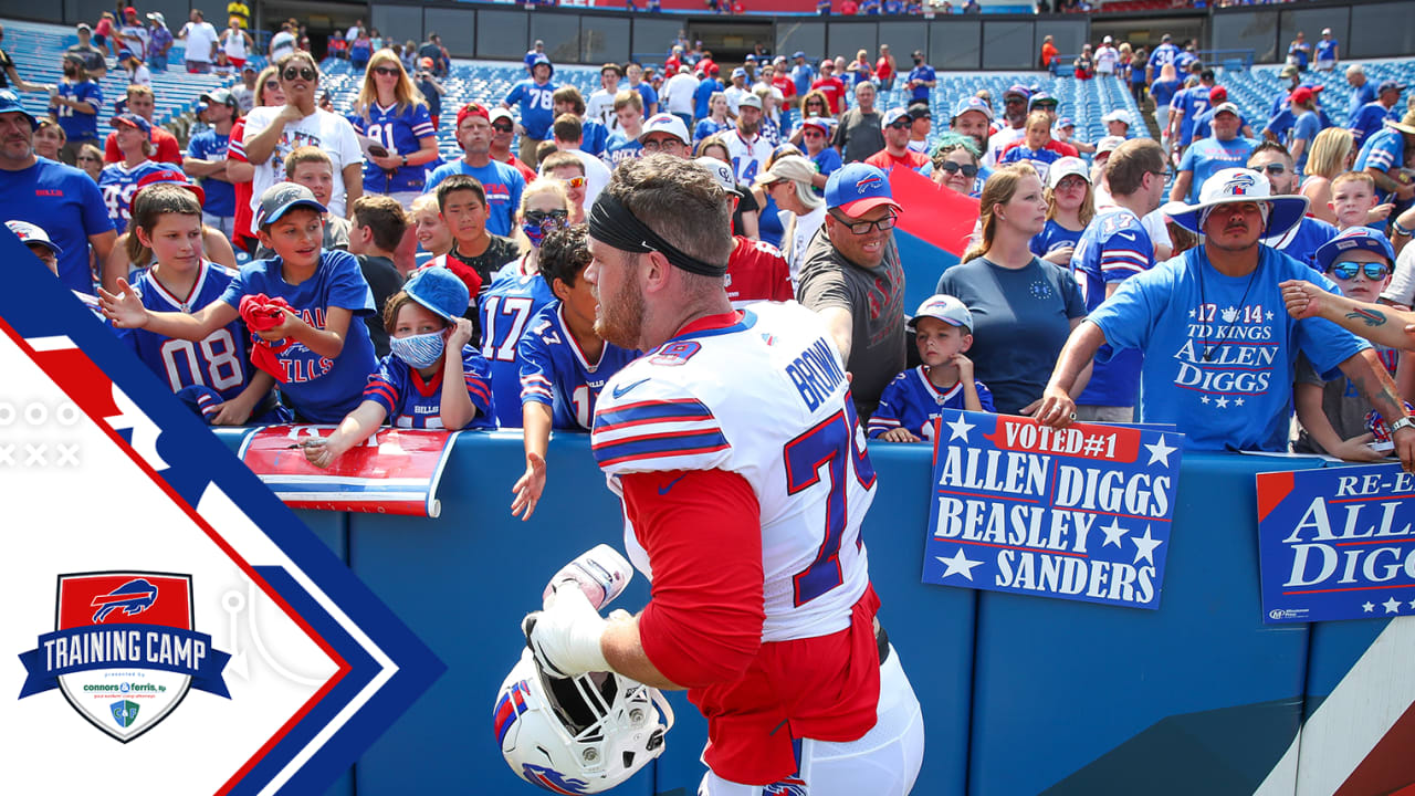 BILLS CAMP: Over 35,000 fans attend 'Return of the Blue and Red';  Observations from the sideline, Sports