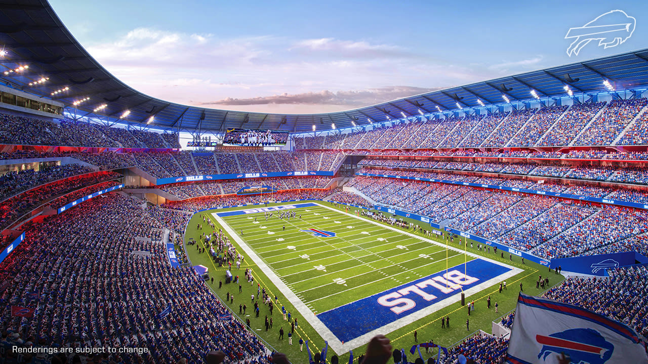 It's effectively the stadium  Bills executive shares details of new Bills Stadium  renderings, other unique features