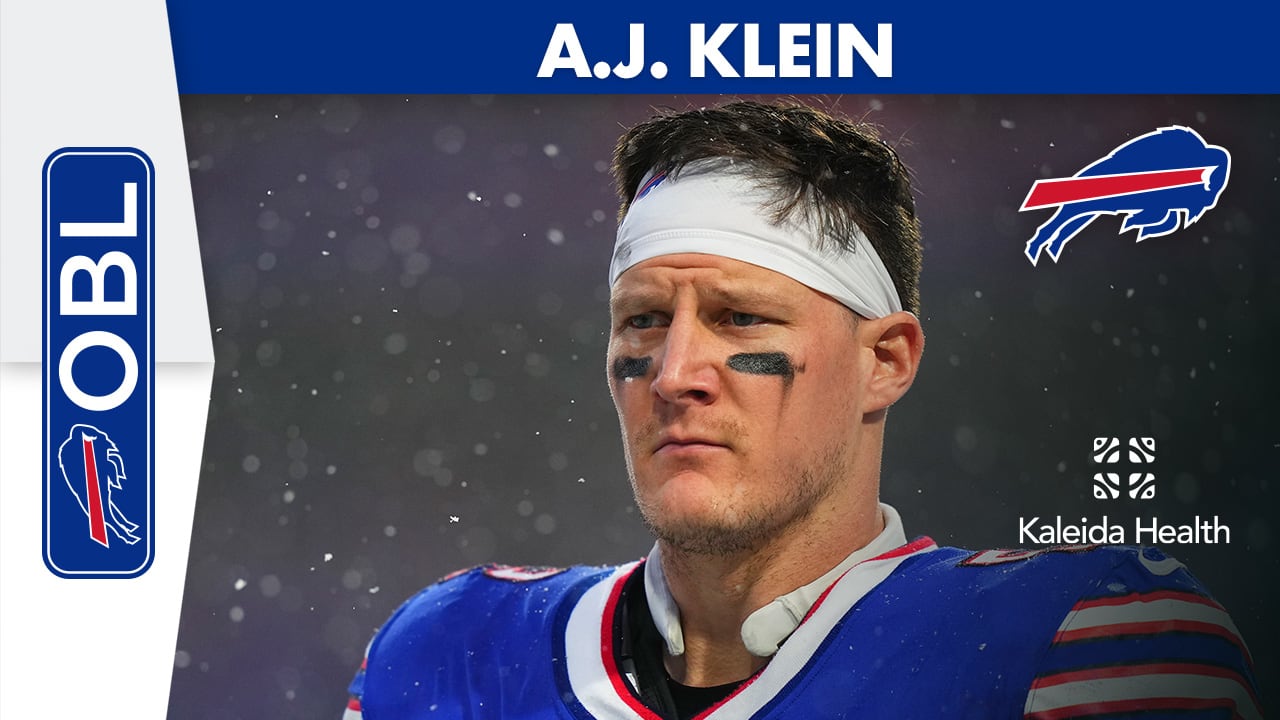 How does AJ Klein's return impact Buffalo Bills 2023 NFL Draft plans at  Linebacker?