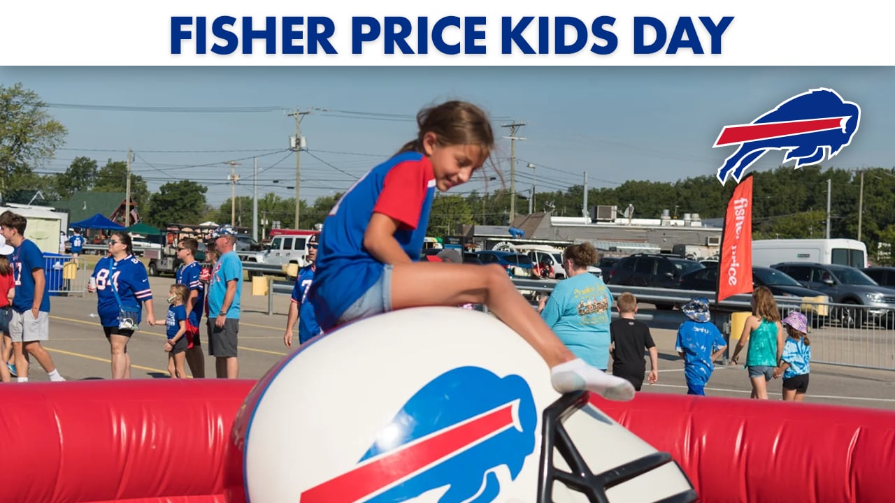 WATCH: 2022 Buffalo Bills Kids Day Fisher-Price® Jr. Tailgate