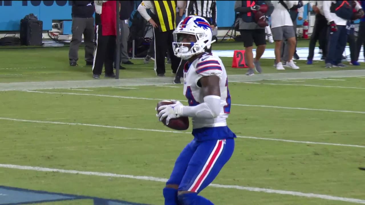 WATCH: Josh Allen, Stefon Diggs connect on 46-yard bomb vs. Titans