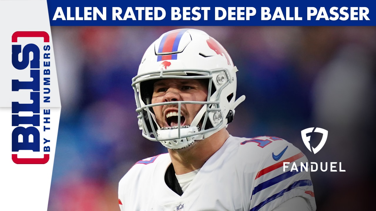Josh Allen Rated Best Deep Ball Passer in the NFL Bills By The