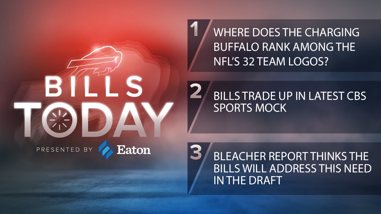 Bills Today  Where does the charging Buffalo rank among the NFL's 32 team  logos?