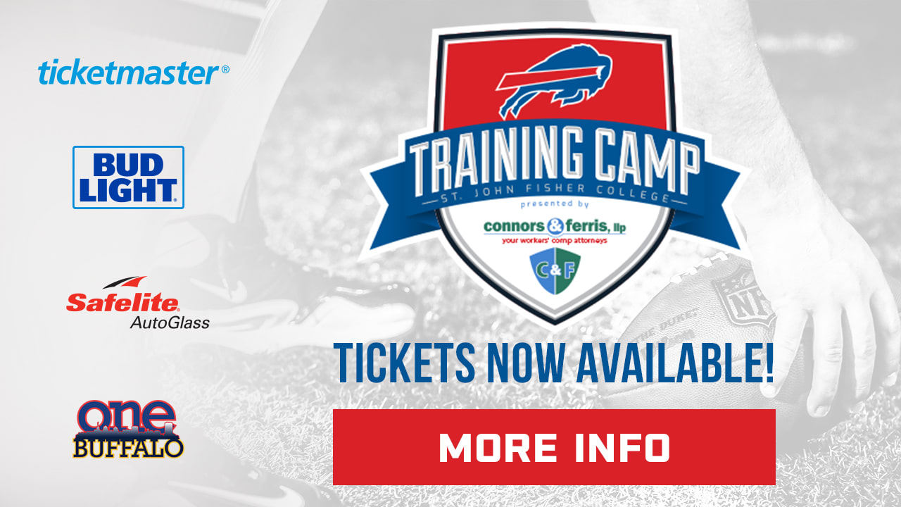 Bills announce ticket distribution information for 2018 Connors and Ferris  Training Camp