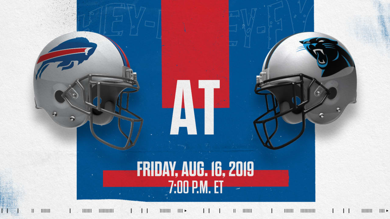 Panthers vs. Bills: How to watch, stream and listen to preseason