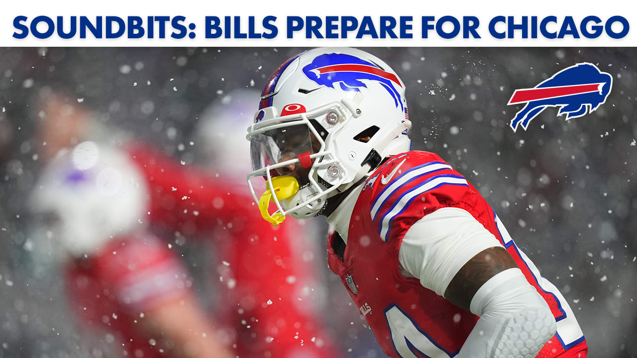 Sound Bits: Buffalo Bills Prepare For A Cold Game Against The Chicago Bears