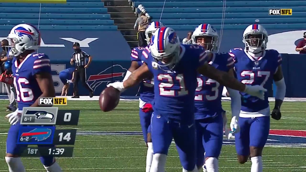 Bills Micah Hyde made hell of a play for interception Jordan Poyer