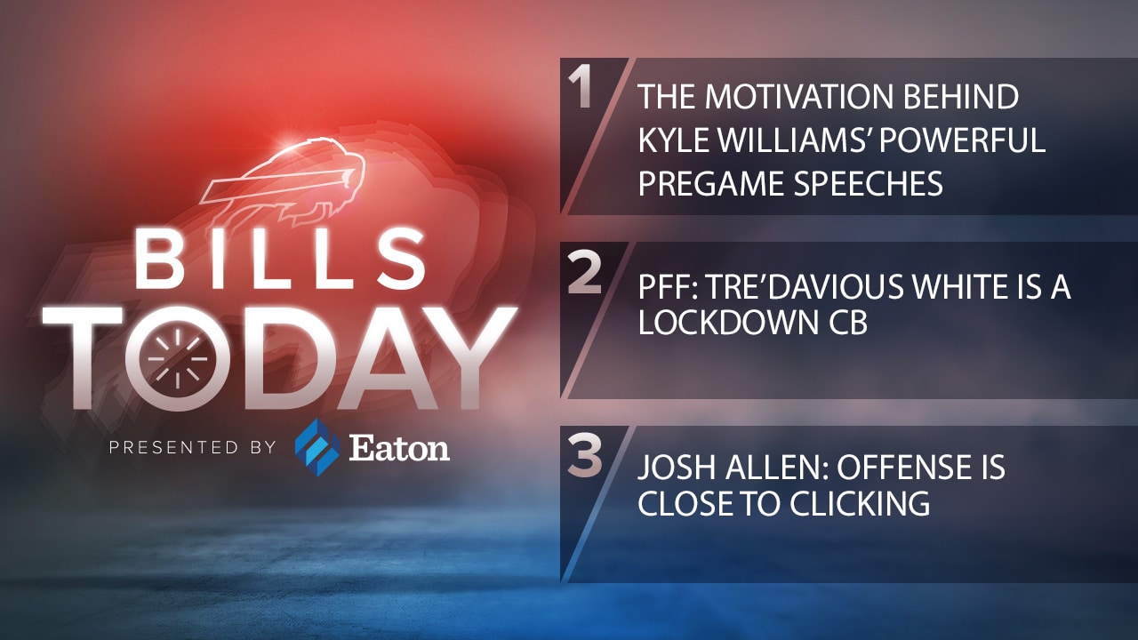 Bills Today  Stefon Diggs is feeling inspired and motivated after AFC  Championship loss