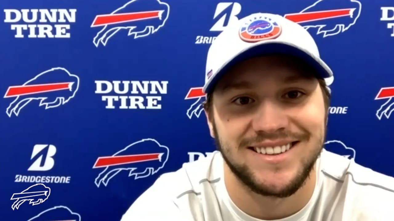 Josh Allen "Fingers Are Crossed"