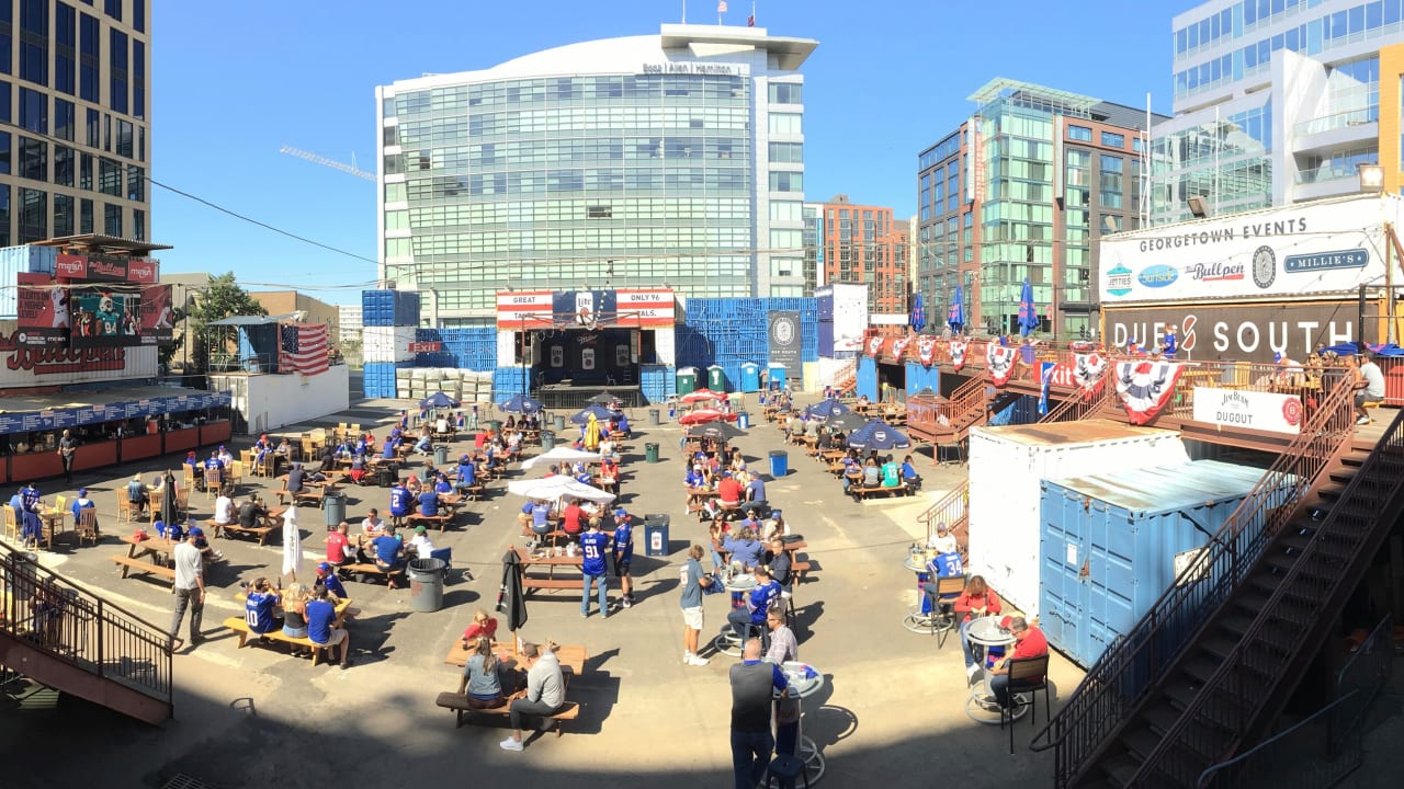 Official Buffalo Bills Backer Bar - Cheerful Bullpen