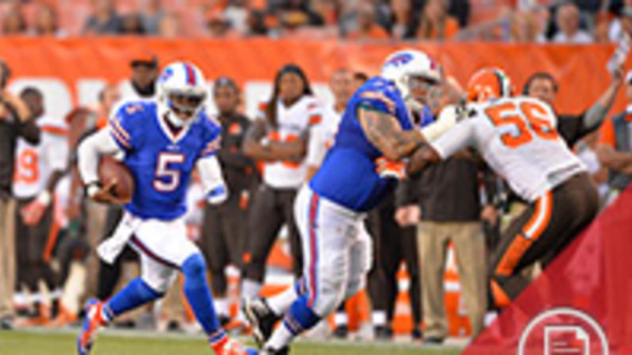 Bills retain QB Tyrod Taylor, forcing Cleveland to look elsewhere