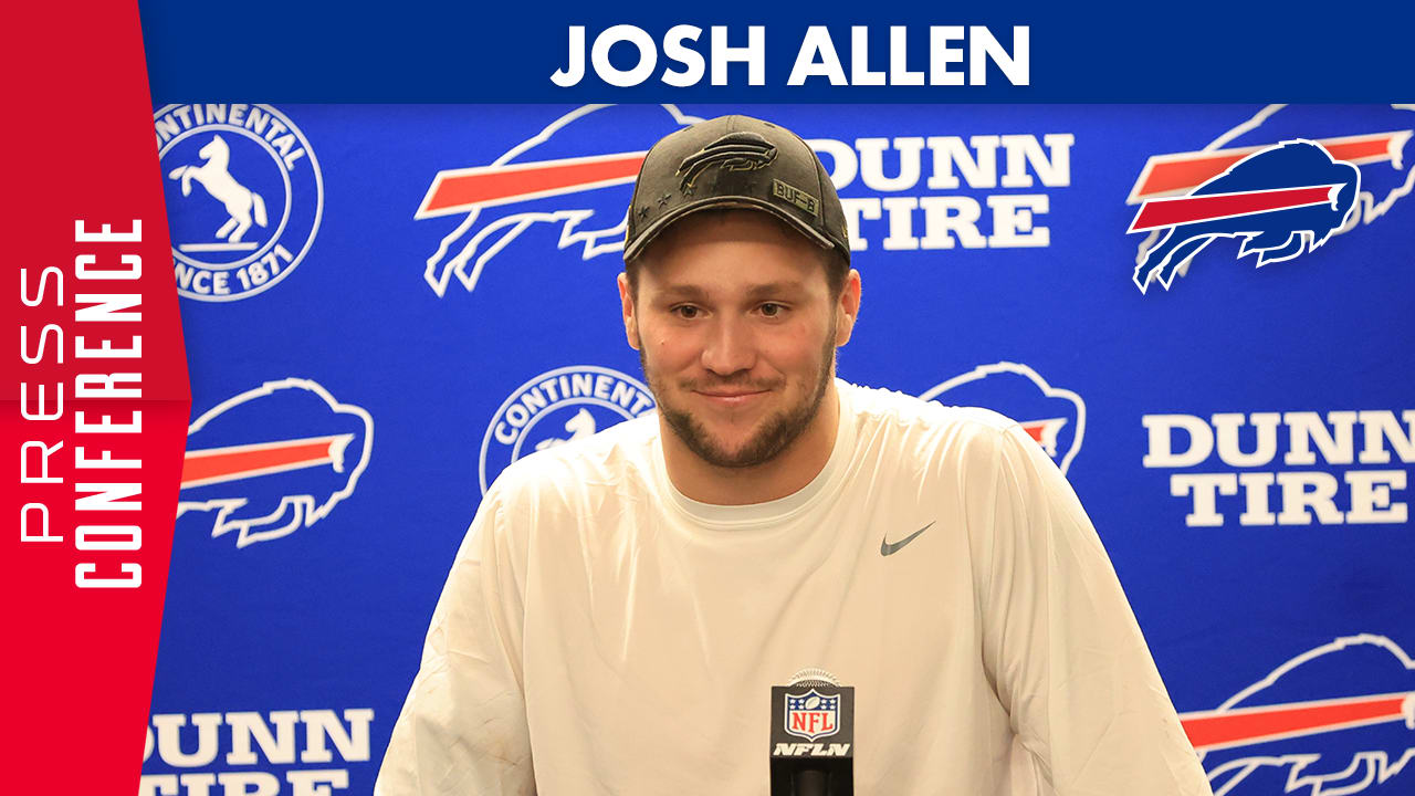 Josh Allen's teammates share their thoughts about his facial hair decisions  in 2020.