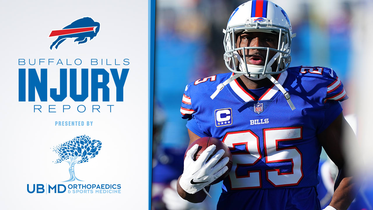 Buffalo Bills Reveal Wednesday Injury Report, Multiple Big Names