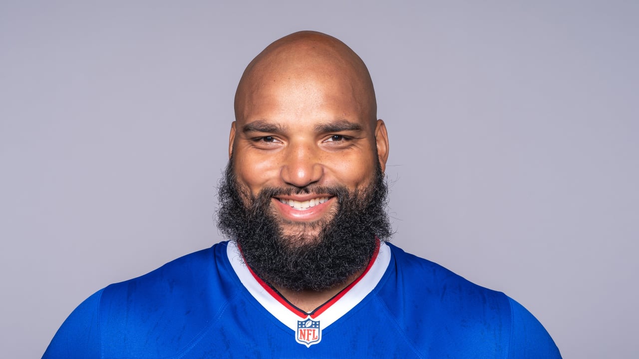 Buffalo Bills defensive tackle DaQuan Jones (92) walks off the