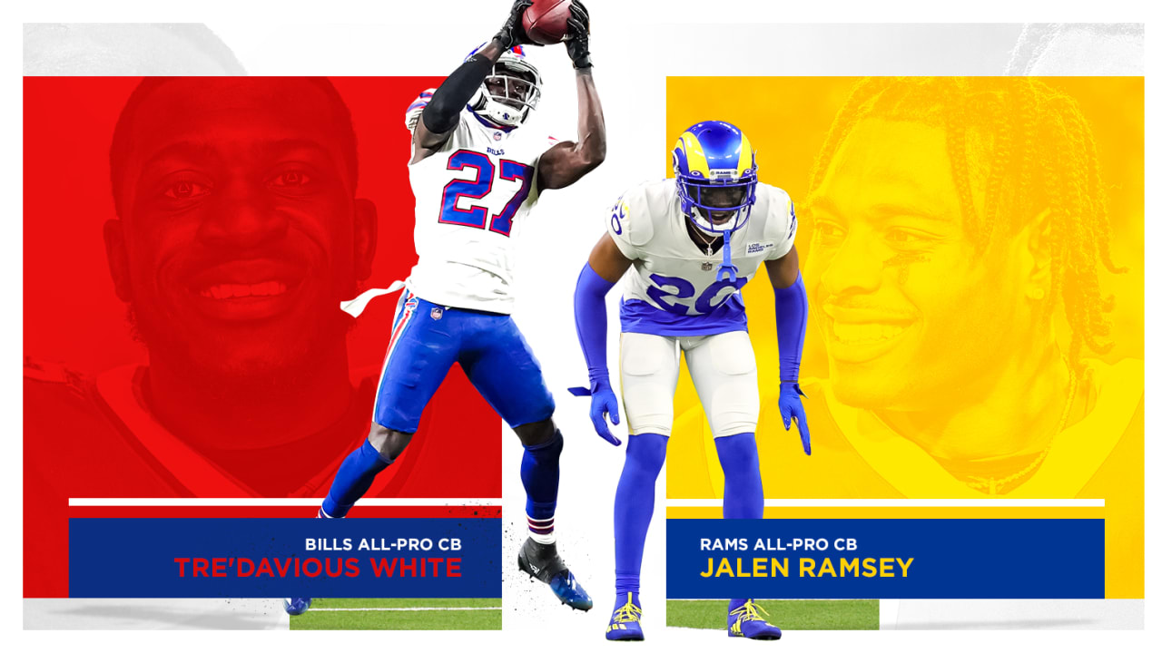 Tre'Davious White and Jalen Ramsey will display their elite skills on the  same field this Sunday.