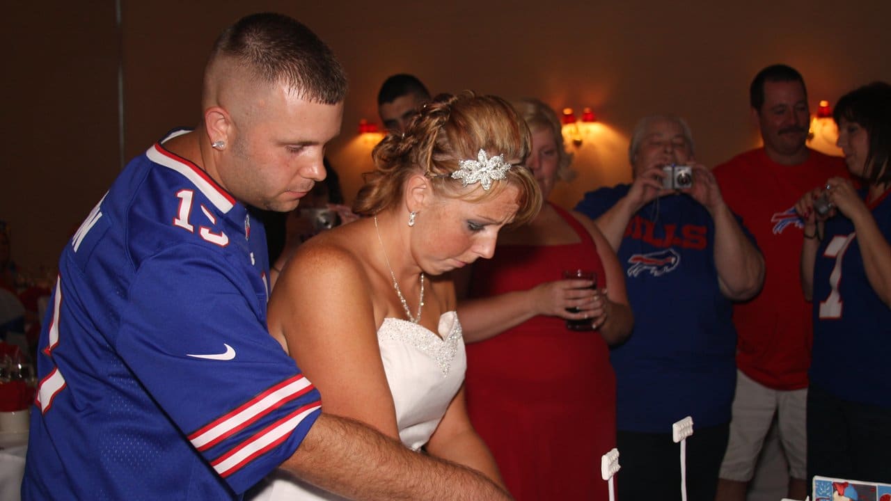 Bills Themed Wedding