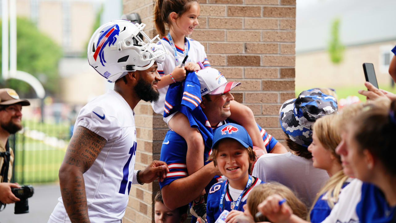 Bills camp: Stefon Diggs thinks Gabe Davis will have a breakout year