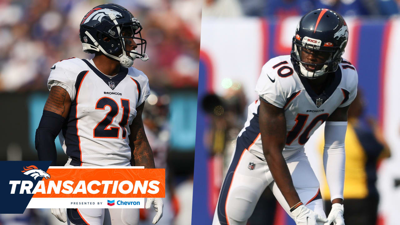 Broncos colocam CB Ronald Darby e WR Jerry Judy em uma partida internacional