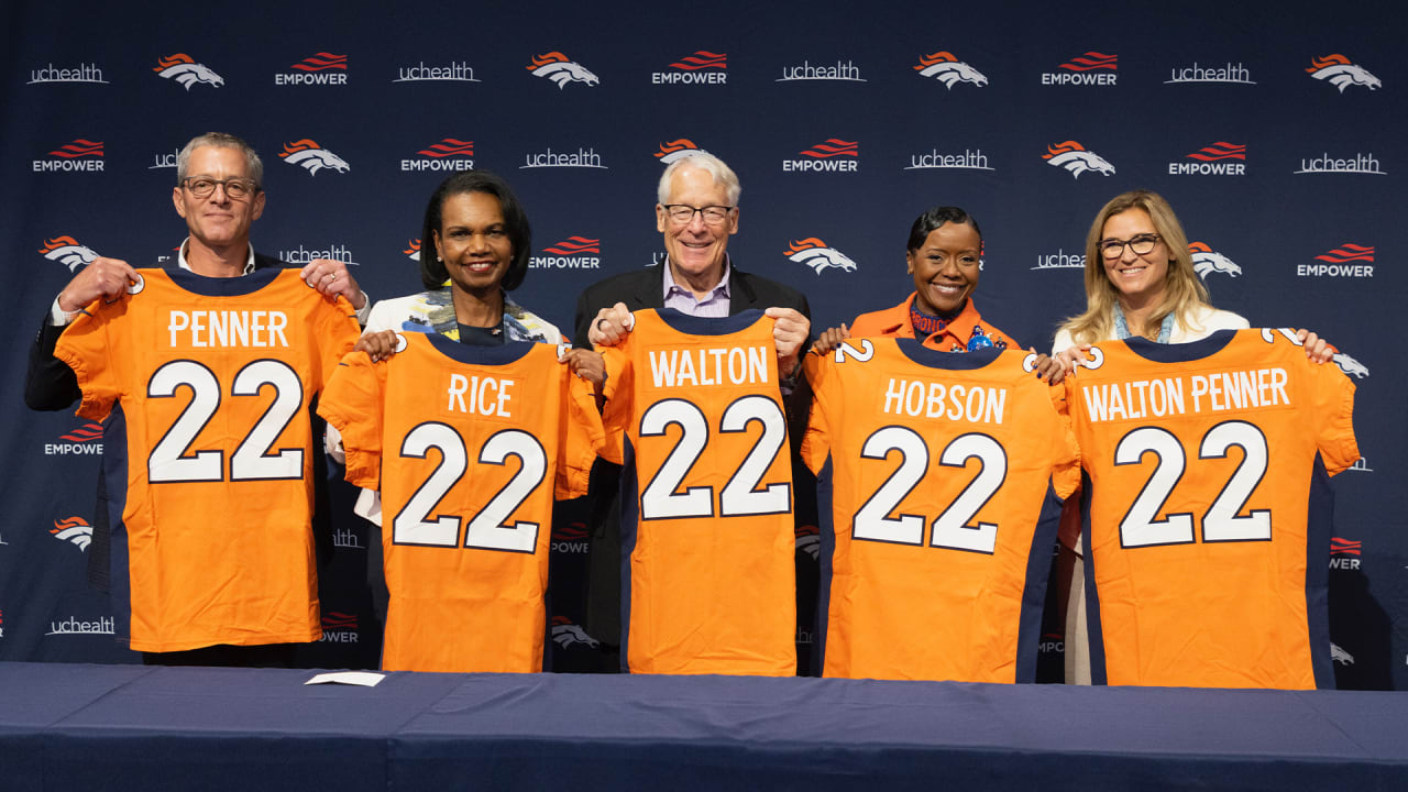 Walton-Penner Family Ownership Group introduced as next owners of the  Broncos