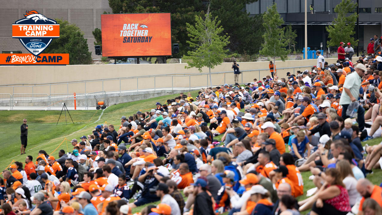 Broncos Training Camp Back Together Saturday practice ticket info