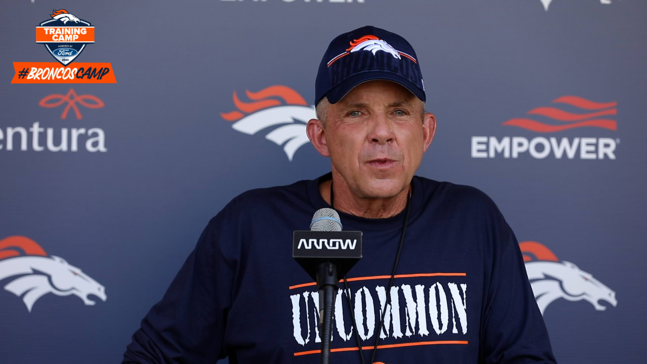 Broncos' Sean Payton explains offense playing four series