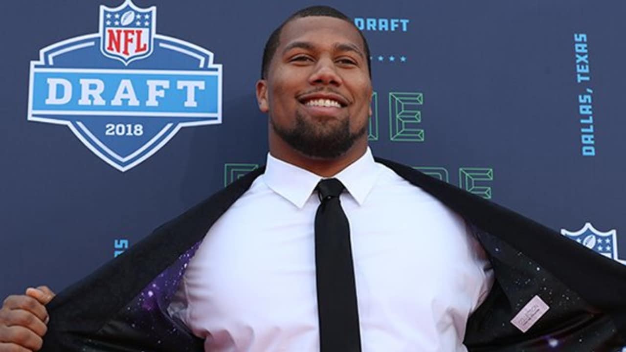 Bradley Chubb, mother Stacey Chubb star on the red carpet