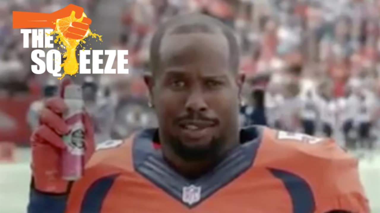 Von Miller's day at an advertising shoot reveals a life like a movie