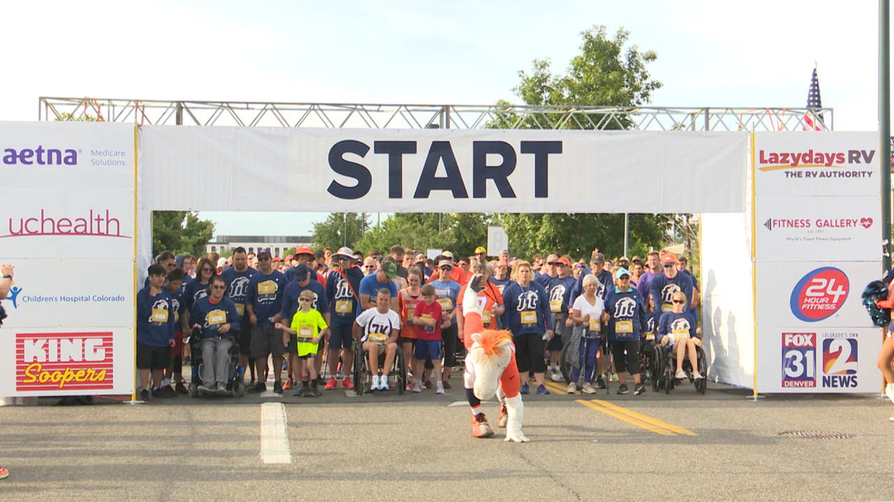 More than 5,000 runners and walkers take part in sixth annual Broncos