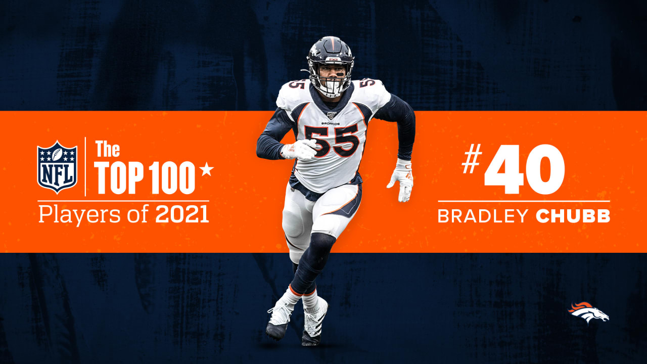 Bradley Chubb voted No. 40 on 2021 NFL Top 100 list