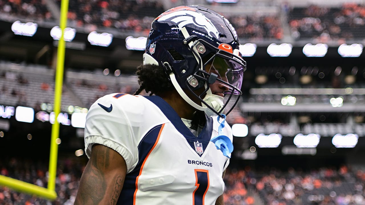 Report: Colts hosted former Broncos WR K.J. Hamler for a visit on