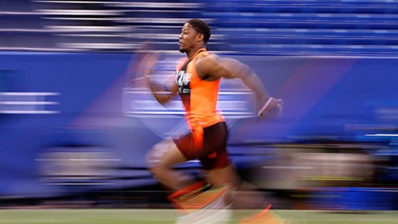 Combine Recap QBs throw, WR sets 40 pace