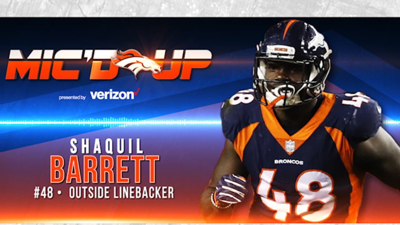 Shaq Barrett Mic'd Up vs. Baltimore Ravens