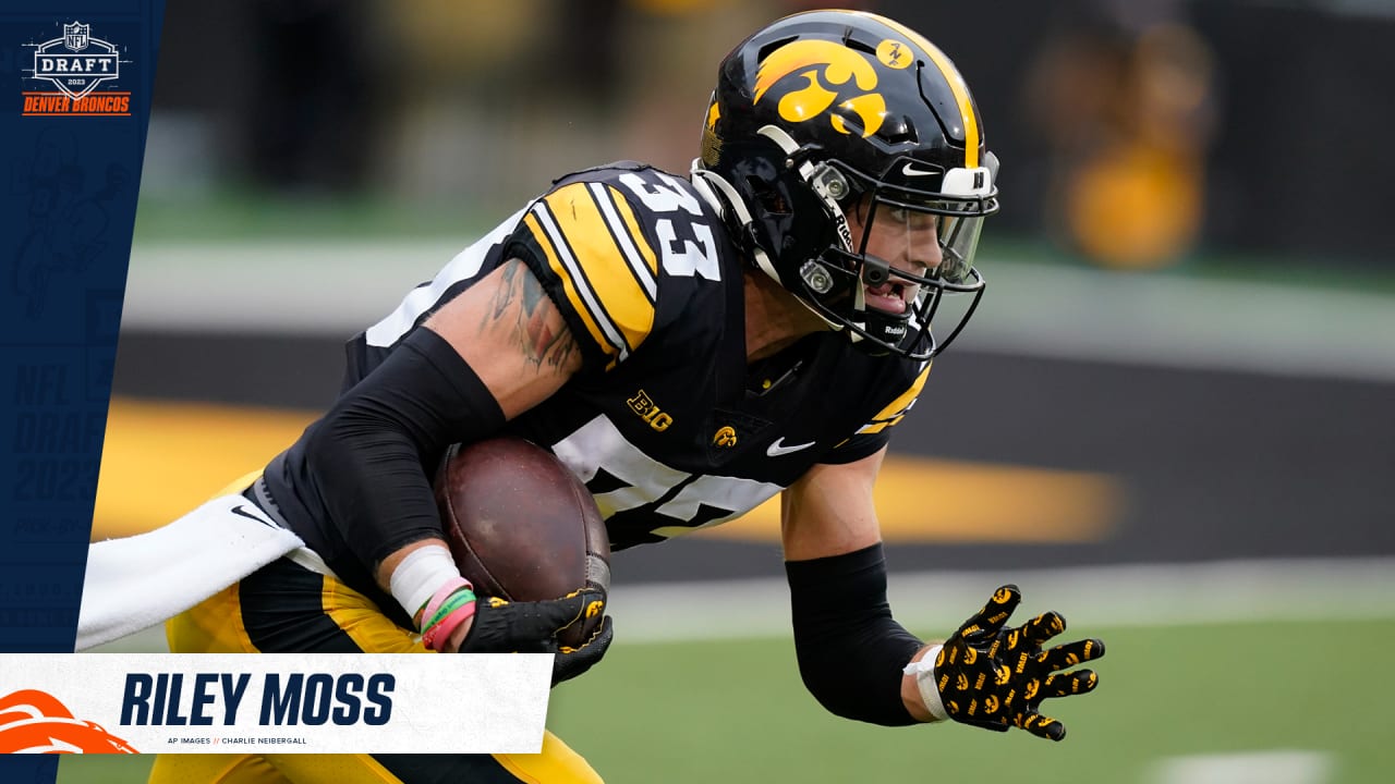 Photos Iowa DB Riley Moss' path to the Broncos
