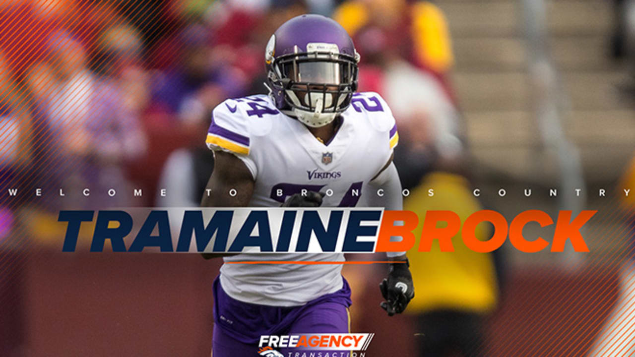 Cardinals sign former Broncos cornerback Tramaine Brock to 1-year