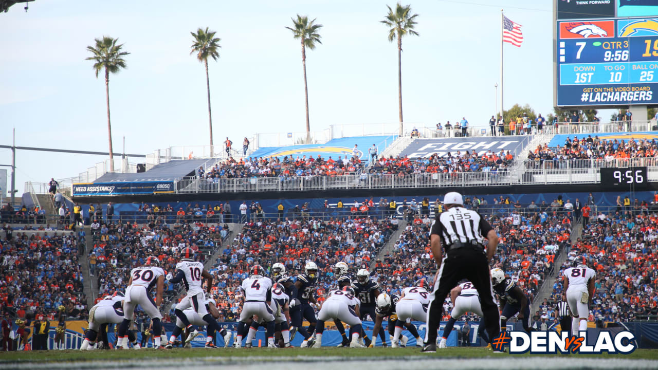 In-game Photos: Broncos At Chargers