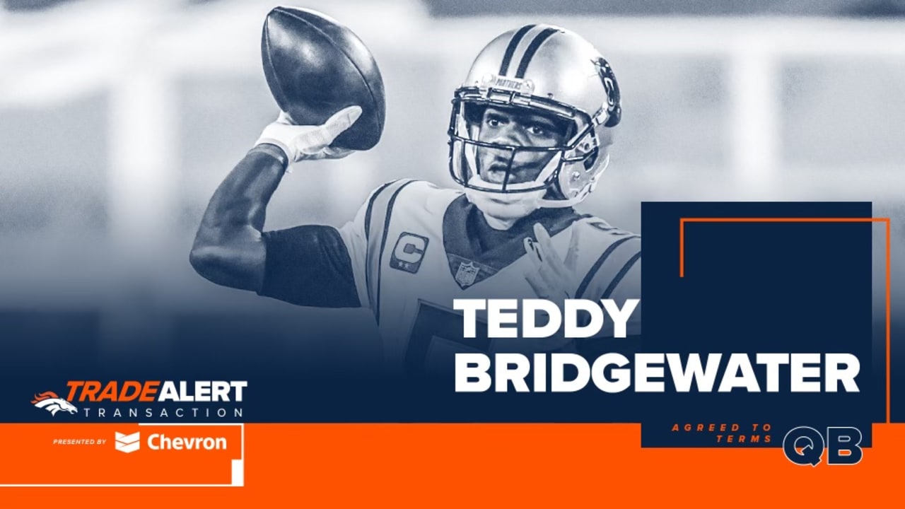 Broncos agree to trade for QB Teddy Bridgewater