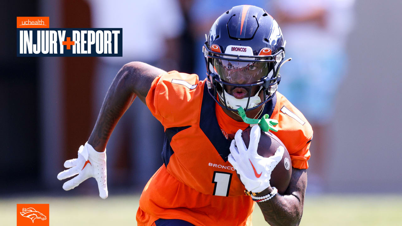 Broncos' KJ Hamler on non-football injury list