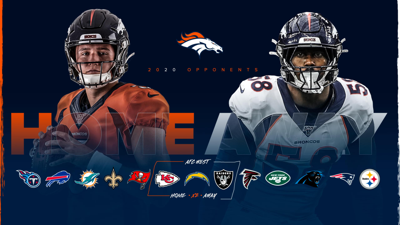 Denver Broncos 2020 schedule change: Bills at Broncos moved to