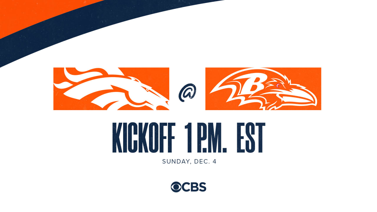 Broncos vs. Ravens: How to stream, watch on TV and listen on radio