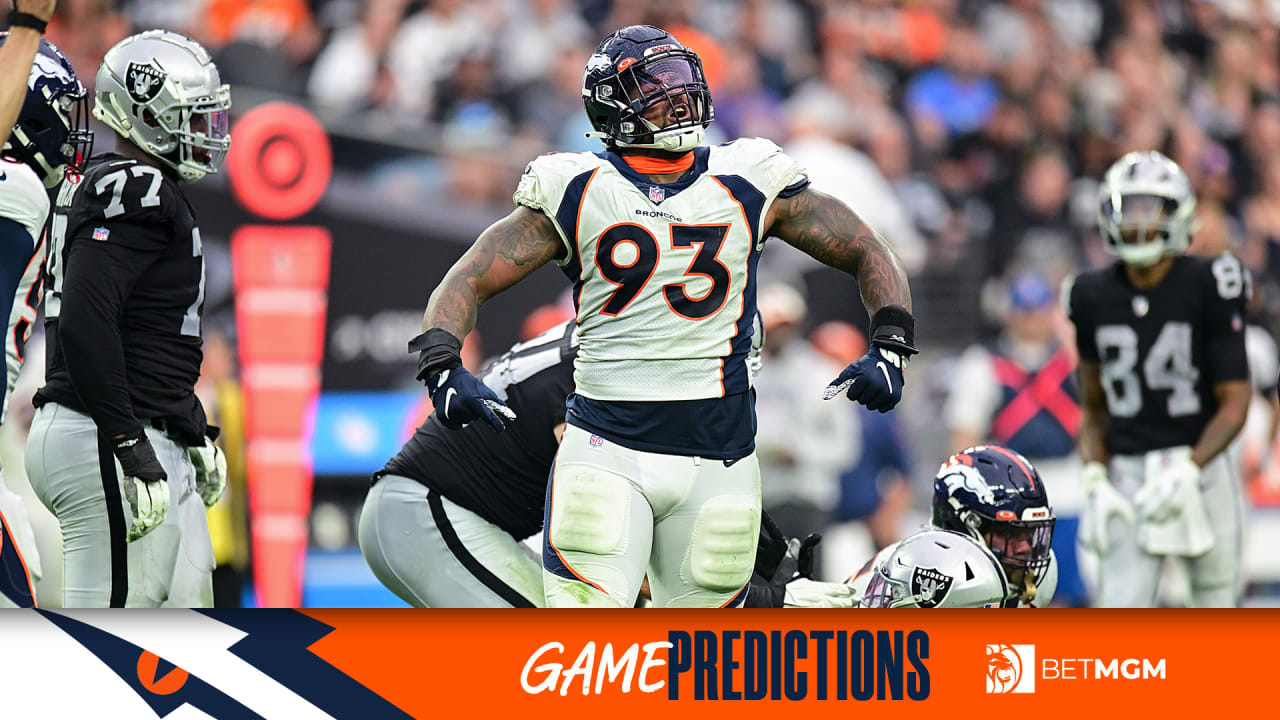 Broncos vs. Raiders game predictions: Who the experts think will win in  Week 11