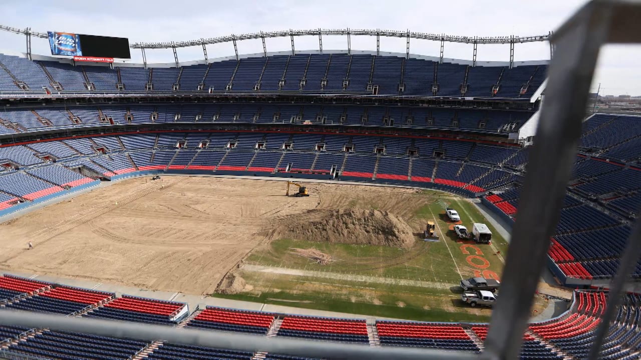 DENVER, CO - OCTOBER 06: A general stadium view prior to an NFL game  between the Indianapolis Colts and the Denver Broncos on October 06, 2022  at Empower Field at Mile High